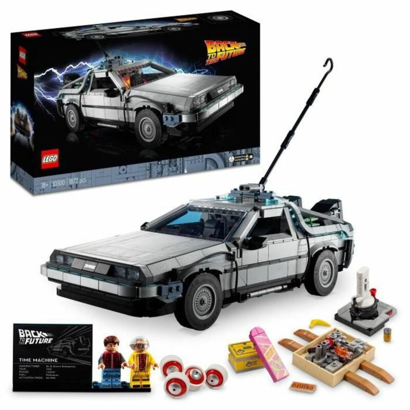 Playset Lego 10300 Back to the Future Time Machine Намаления и отстъпки ЧеренПетък