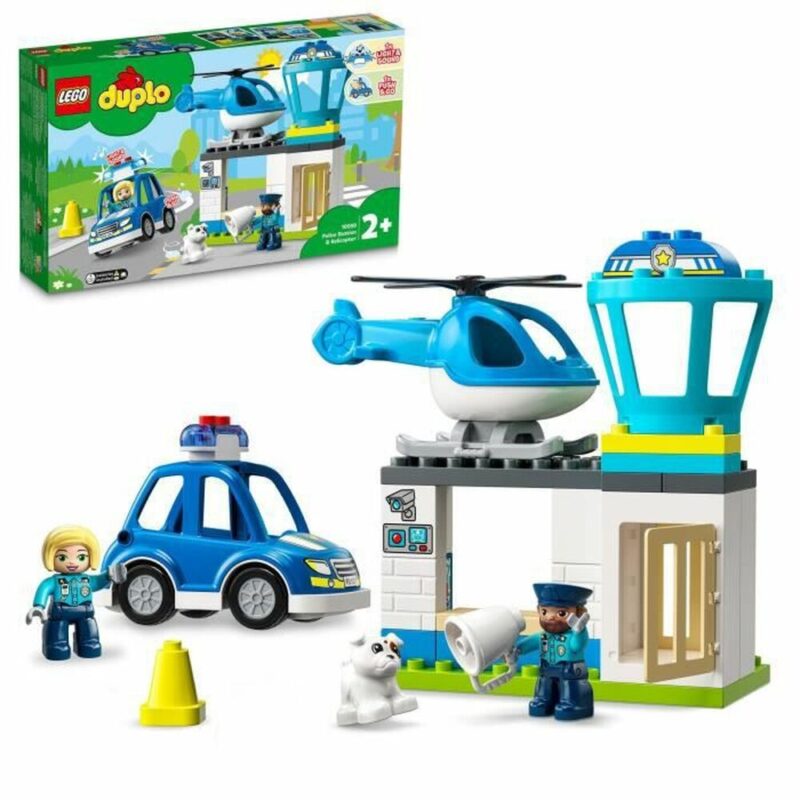 Playset Lego 10959 DUPLO Police Station & Police Helicopter (40 Части) Намаления и отстъпки ЧеренПетък