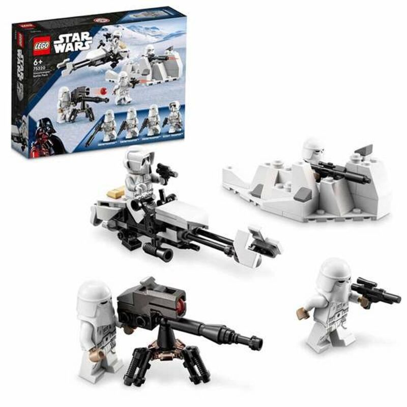 Playset Lego Star Wars Snowtrooper Battle Pack Миниатюри от Междузвездни войни The Mandalorian Намаления и отстъпки ЧеренПетък