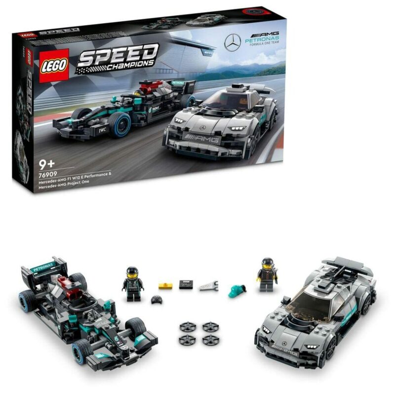 Playset Lego Speed Champions: Mercedes-AMG F1 W12 E Performance & Mercedes-AMG Project One 76909 Намаления и отстъпки ЧеренПетък
