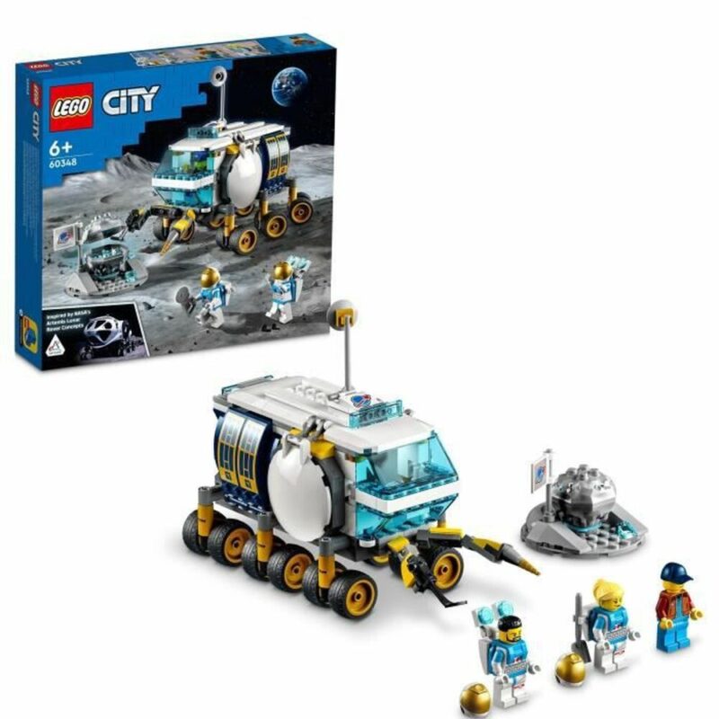Playset Lego 60348 City Lunar Exploration Vehicle, NASA-Inspired (275 Части) Намаления и отстъпки ЧеренПетък