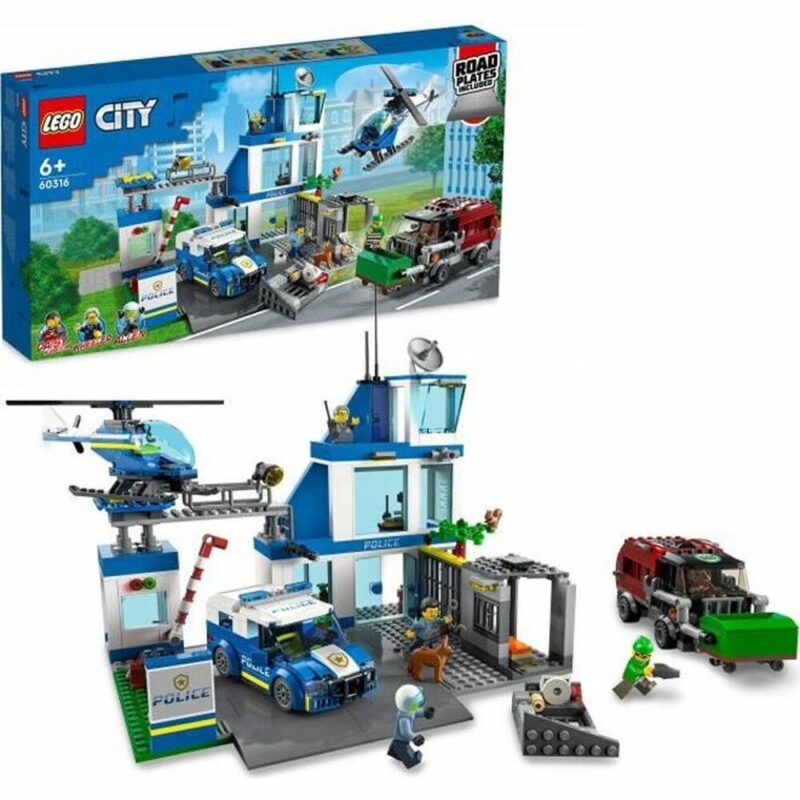 Playset Masters 60316 City Police Station Намаления и отстъпки ЧеренПетък