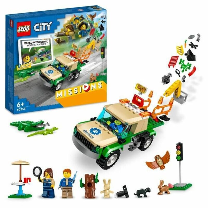 Playset Lego City 60353 Wild Animal Rescue Missions (246  Части) Намаления и отстъпки ЧеренПетък