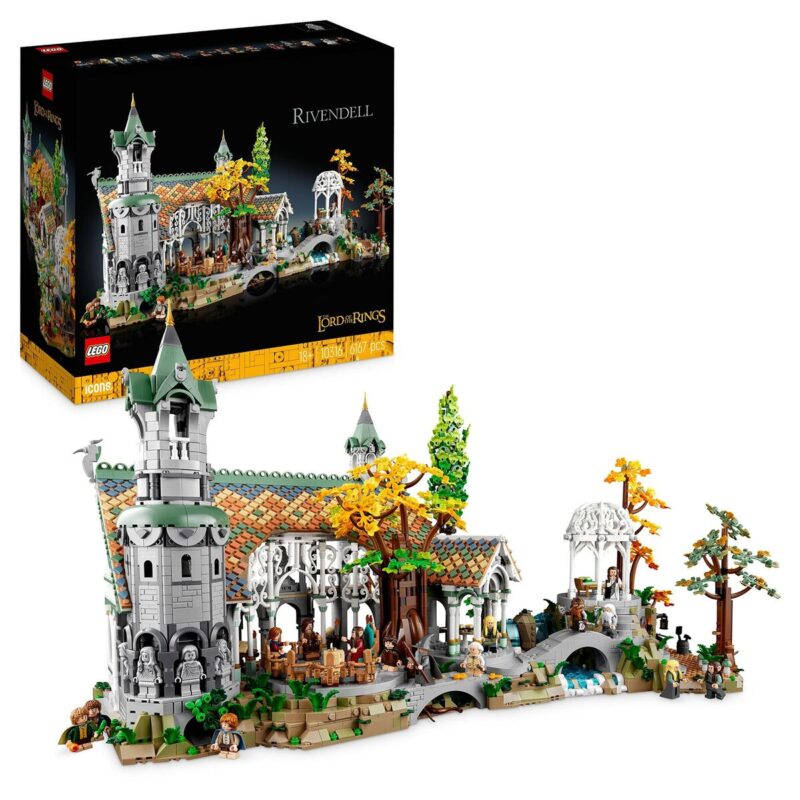 Playset Lego The Lord of the Rings: Rivendell 10316 6167 Части 72 x 39 x 50 cm Намаления и отстъпки ЧеренПетък