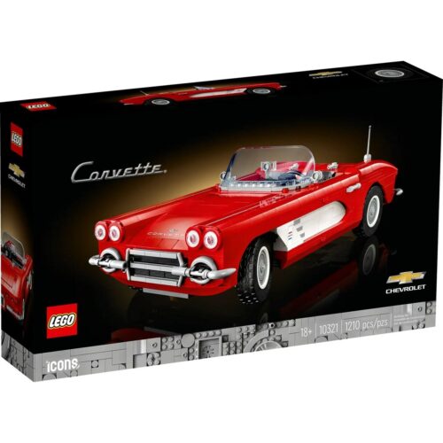 Playset Lego Icons: Corvette 10321 1210 Части 14 x 10 x 32 cm