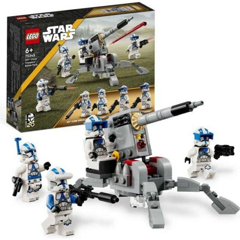 Playset Lego Star Wars 75345 Fighting Pack of the Troopers Clone of the 501st Legion Намаления и отстъпки ЧеренПетък