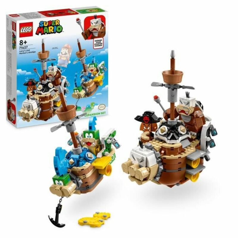 Playset Lego 71427 Super Mario: Larry’s and Morton’s Airships 1062 Части Намаления и отстъпки ЧеренПетък