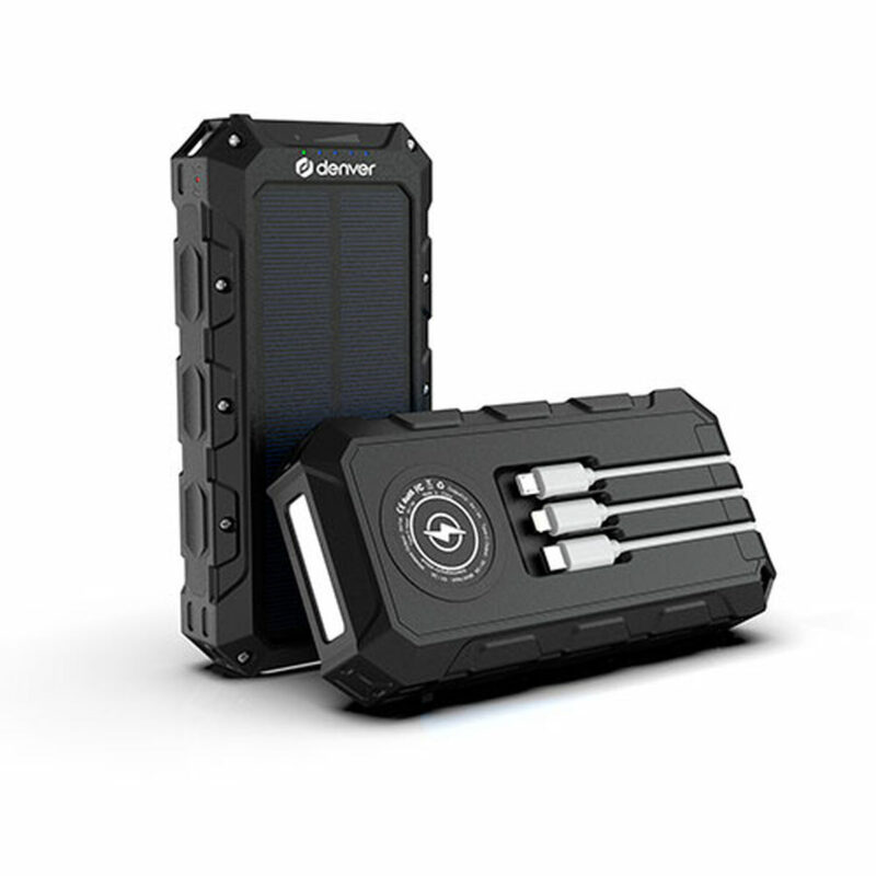Powerbank Denver Electronics Слънчев 20000 mAh Намаления и отстъпки ЧеренПетък 3