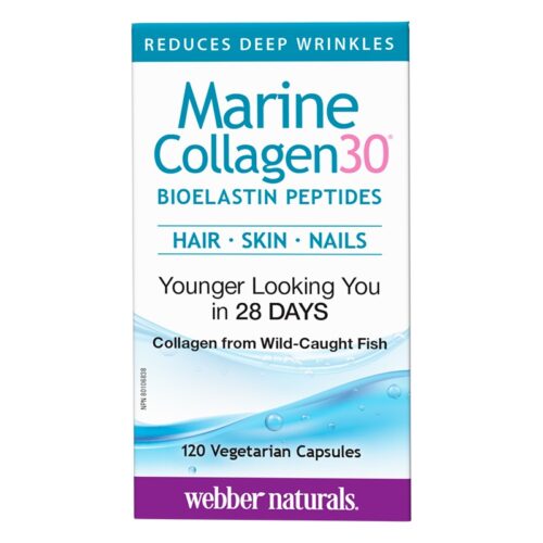 Marine Collagen30® Bioelastin peptides – Морски колаген с био еластинови пептиди, 120 капсули Намаления и отстъпки ЧеренПетък