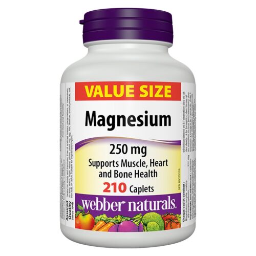 Magnesium – Магнезий (оксид, малат, глицерофосфат) 250 mg, 210 каплети Намаления и отстъпки ЧеренПетък