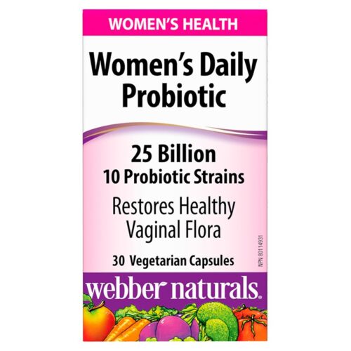 Women’s Daily Probiotic – Пробиотик за Жени 25 млрд. активни пробиотици, 10 щама, 30 капсули Намаления и отстъпки ЧеренПетък