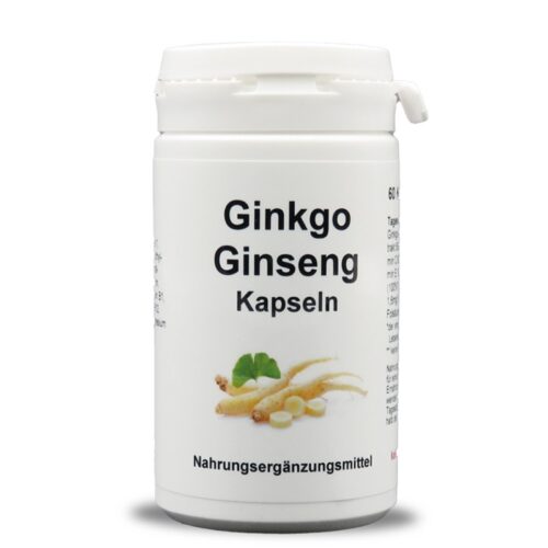 Ginkgo Ginseng Premium – Гинко с Женшен Премиум, 60 капсули Намаления и отстъпки ЧеренПетък