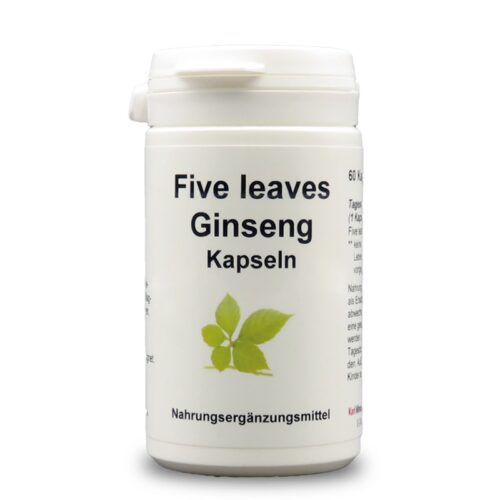 Five leaves Ginseng – Джиаогулан (Гиностема) 400 mg, 60 капсули Намаления и отстъпки ЧеренПетък