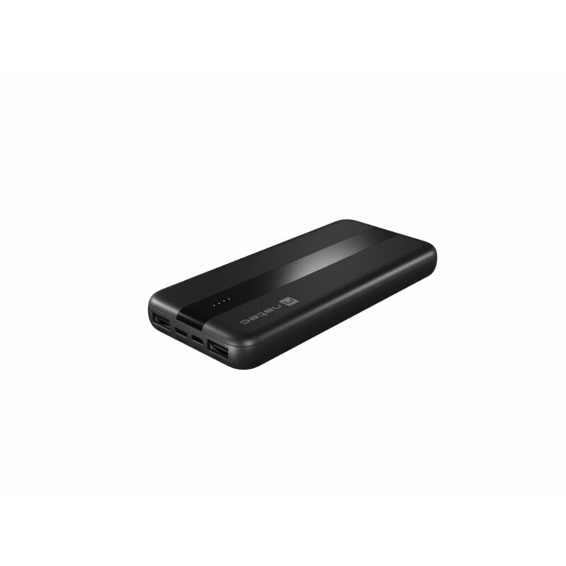Powerbank Natec powerbank Trevi Slim 10000mAh 2x USB-A + 1x USB-C 10000 mAh Черен Намаления и отстъпки ЧеренПетък 3