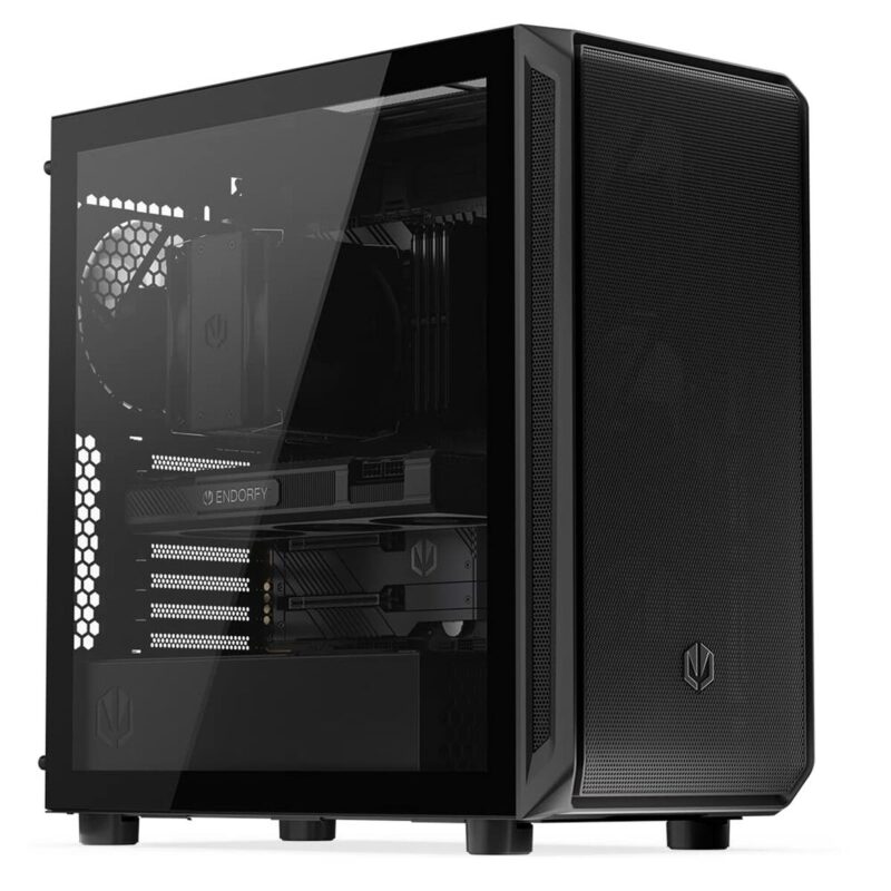 ATX полу-висока кутия Endorfy Arx 700 Air Черен Намаления и отстъпки ЧеренПетък 3