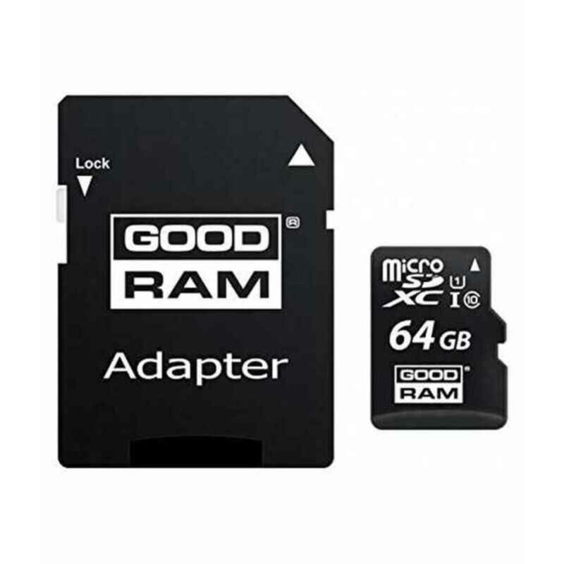 Mикро SD карта памет с адаптер GoodRam M1AA-0640R12 Клас 10 UHS-I 100 Mb/s Намаления и отстъпки ЧеренПетък 3