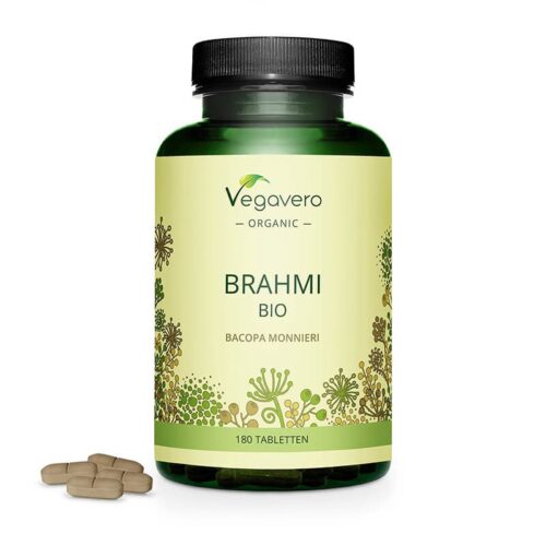 Brahmi BIO – Bacopa Monieri БИО – Брахми – Бакопа Мониери, 180 таблетки Намаления и отстъпки ЧеренПетък