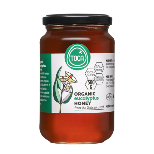 Organic Eucalyptus Honey – Био мед от евкалиптови цветчета, 500 g Намаления и отстъпки ЧеренПетък