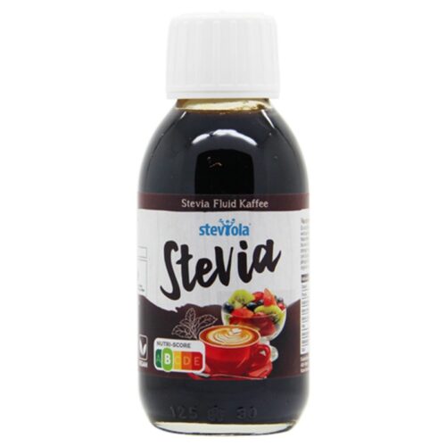 Steviola® Stevia fluid Kaffee – Течна стевия с аромат на кафе, Трапезен подсладител, 125 ml Намаления и отстъпки ЧеренПетък