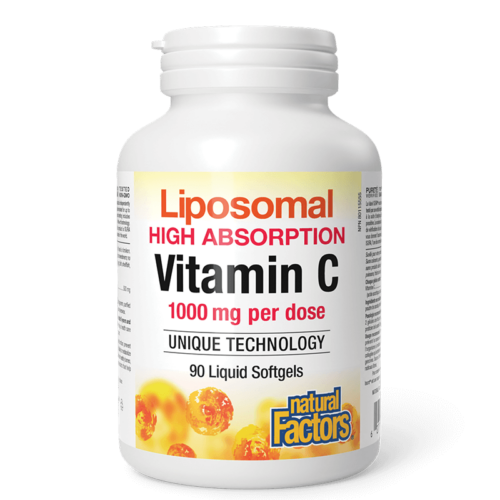 Liposomal High Absoprtion Vitamin C – Липозомен витамин С 500 mg, 90 софтгел капсули Намаления и отстъпки ЧеренПетък