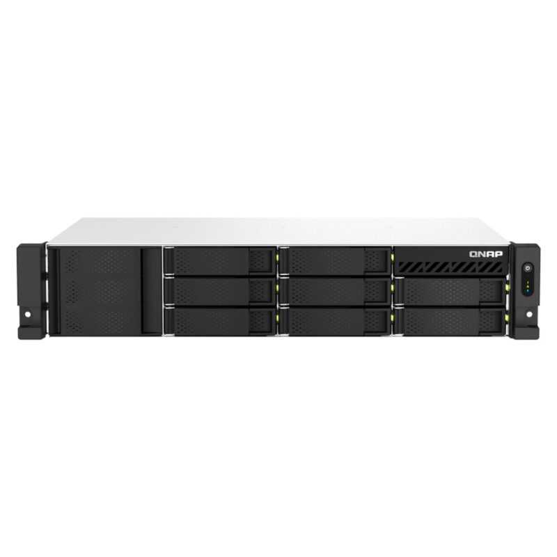SATA 5.25" калъф за SATA 2.5" Qnap TS-873AEU-RP-4G Черен Сив Намаления и отстъпки ЧеренПетък 3