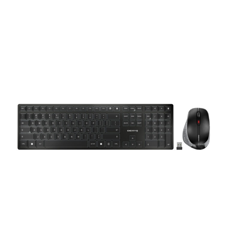 Kлаиатура с безжична мишка Cherry DW 9500 SLIM Испанска Qwerty Намаления и отстъпки ЧеренПетък 3