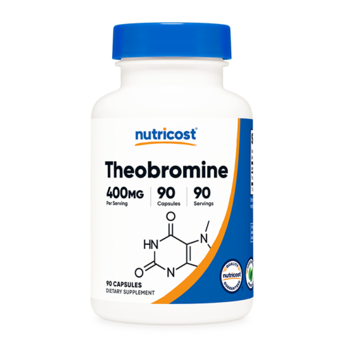 Сърдечносъдова и дихателна система – Теобромин (Theobromine), 400 mg x 90 капсули Намаления и отстъпки ЧеренПетък