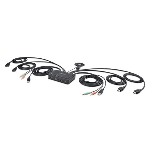 KVM суич Startech C2-DH46-UA2-CBL-KVM 1,5 m