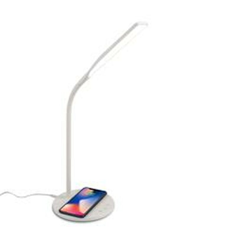 LED Лампа с Безжично Зарядно Устройство за Смартфони Celly WLLIGHT10WWH Намаления и отстъпки ЧеренПетък 3