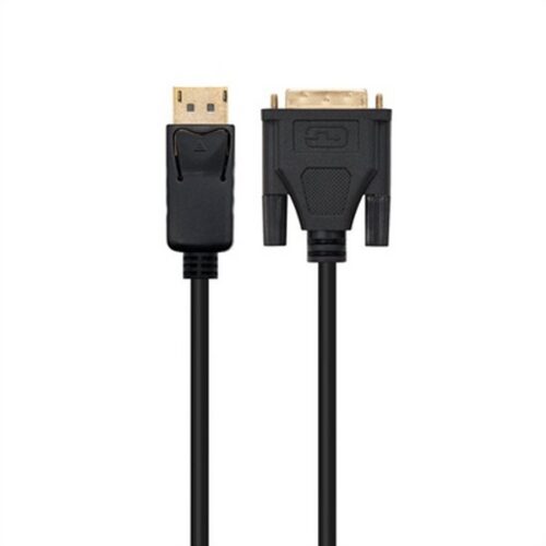 DisplayPort към DVI Преобразувател Ewent EC1440 Черен – Размер – 1,8 м Намаления и отстъпки ЧеренПетък