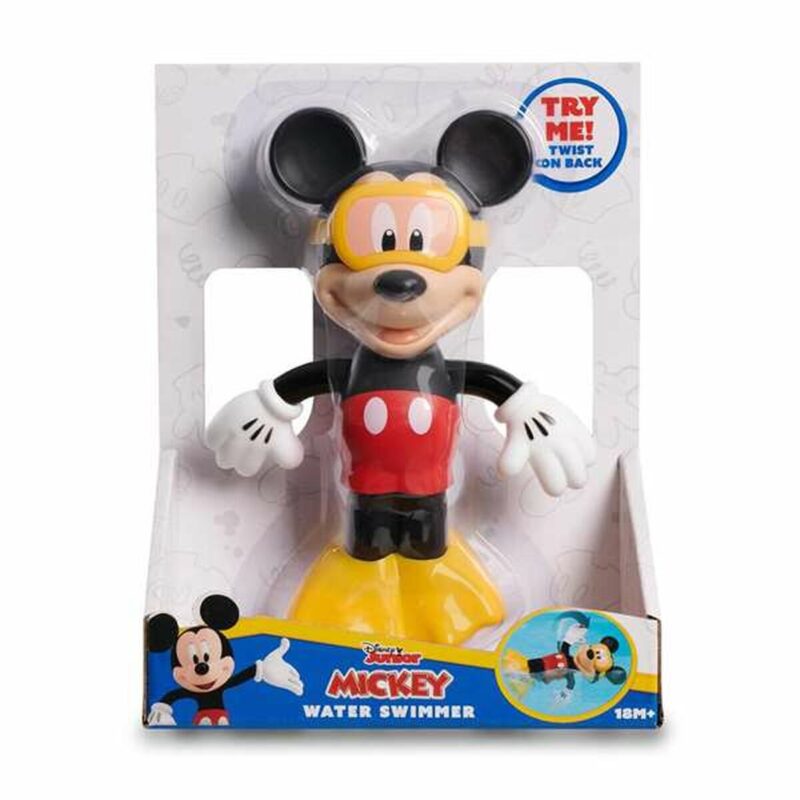 Playset Mickey Mouse Water Swimmer 17 cm Намаления и отстъпки ЧеренПетък