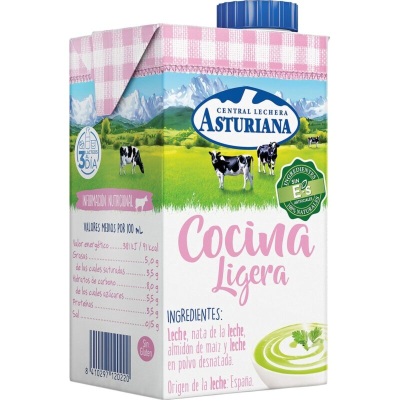 Cooking cream Central Lechera Asturiana 500 ml Намаления и отстъпки ЧеренПетък