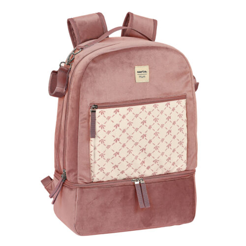 Backpack Accessories Baby Safta Mum Marsala Розов (30 x 43 x 15 cm) Намаления и отстъпки ЧеренПетък