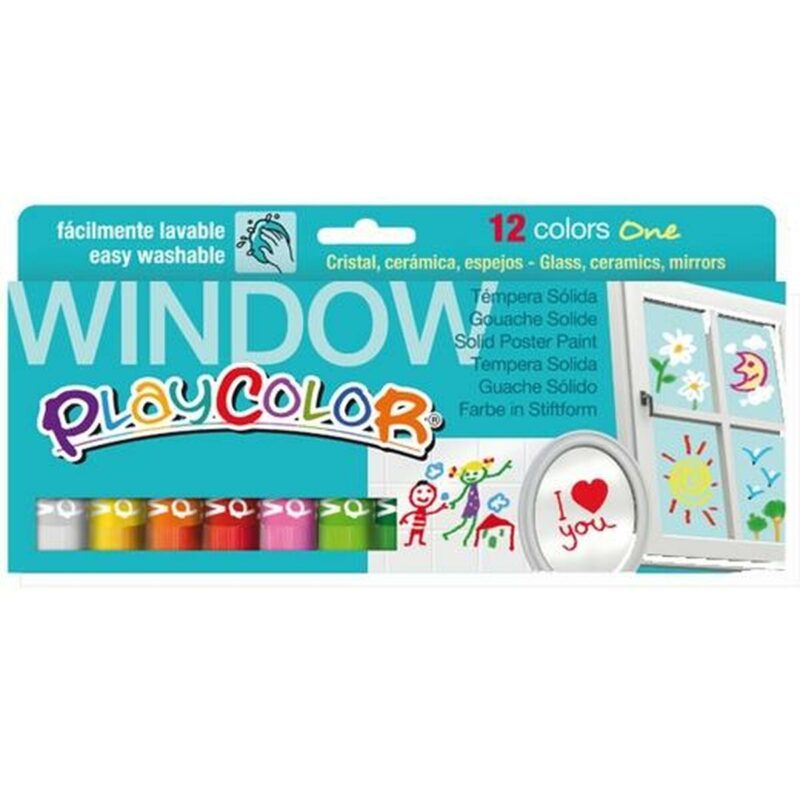 Paint stick Playcolor 12 Части Многоцветен Намаления и отстъпки ЧеренПетък