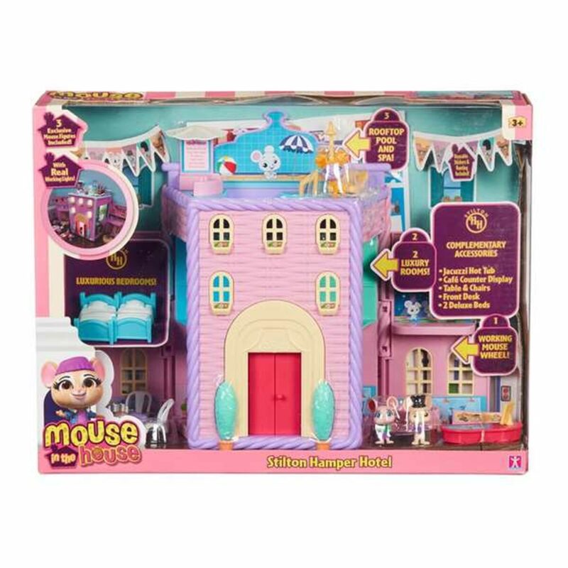 Playset Bandai Mouse In the House Stilton Hamper Hotel Намаления и отстъпки ЧеренПетък
