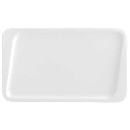 Lame plaat Quid Chef Керамика Бял (30 x 18 cm) (Pack 6x)