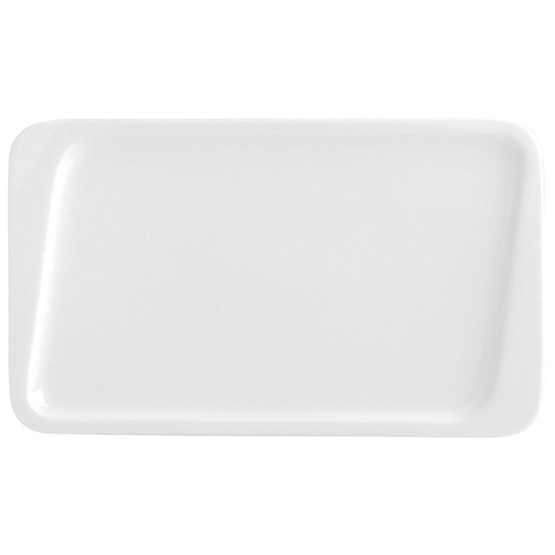 Lame plaat Quid Chef Керамика Бял (30 x 18 cm) (Pack 6x) Намаления и отстъпки ЧеренПетък