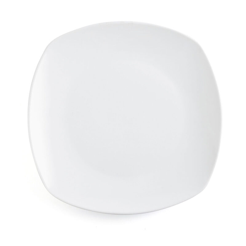 Lame plaat Quid Novo Vinci Керамика Бял (26,6 cm) (Pack 6x) Намаления и отстъпки ЧеренПетък