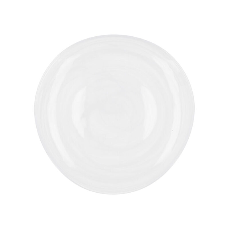 Lame plaat Quid Boreal Бял Cтъкло (Ø 26 cm) (Pack 6x) Намаления и отстъпки ЧеренПетък