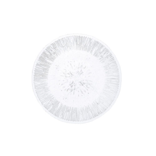 Lame plaat Quid Lonja Прозрачен Cтъкло (Ø 21 cm) (Pack 6x)