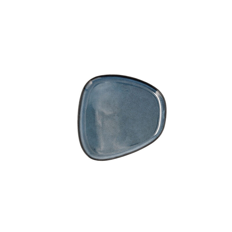 Lame plaat Bidasoa Ikonic Керамика Син (14 x 13,6 x 0,8 cm) (Pack 12x) Намаления и отстъпки ЧеренПетък