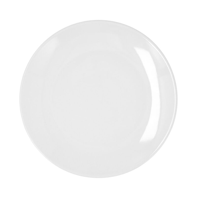 Lame plaat Bidasoa Glacial Coupe Керамика Бял (27 cm) (Pack 4x) Намаления и отстъпки ЧеренПетък
