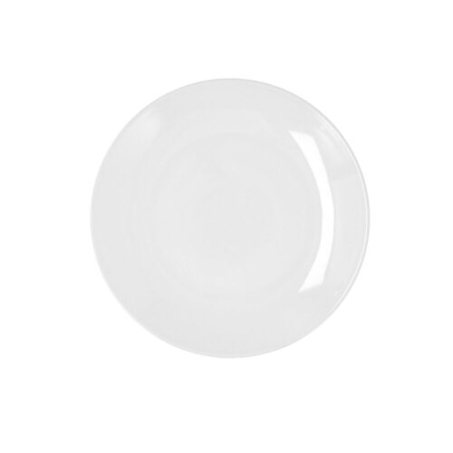 Lame plaat Bidasoa Glacial Coupe Керамика Бял (21 cm) (Pack 6x)