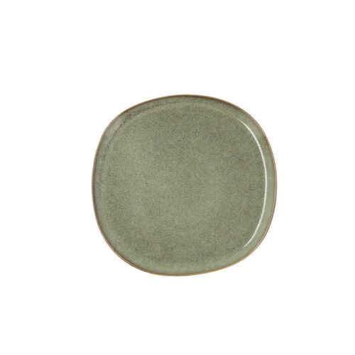 Lame plaat Bidasoa Ikonic Керамика Зелен (20,2 x 19,7 cm) (Pack 6x)