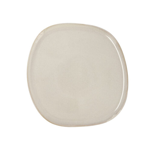 Lame plaat Bidasoa Ikonic Керамика Бял (26,5 x 25,7 x 1,5 cm) (Pack 4x)