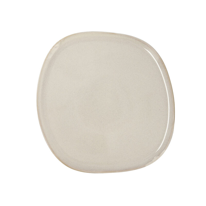 Lame plaat Bidasoa Ikonic Керамика Бял (26,5 x 25,7 x 1,5 cm) (Pack 4x) Намаления и отстъпки ЧеренПетък