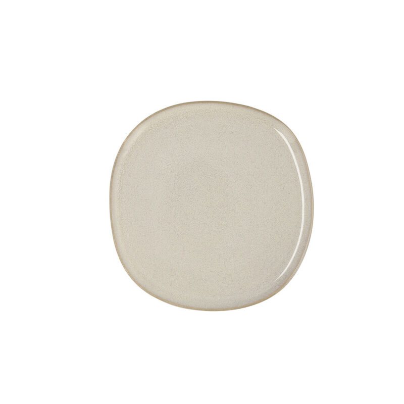 Lame plaat Bidasoa Ikonic Керамика Бял (20,2 x 19,7 cm) (Pack 6x) Намаления и отстъпки ЧеренПетък