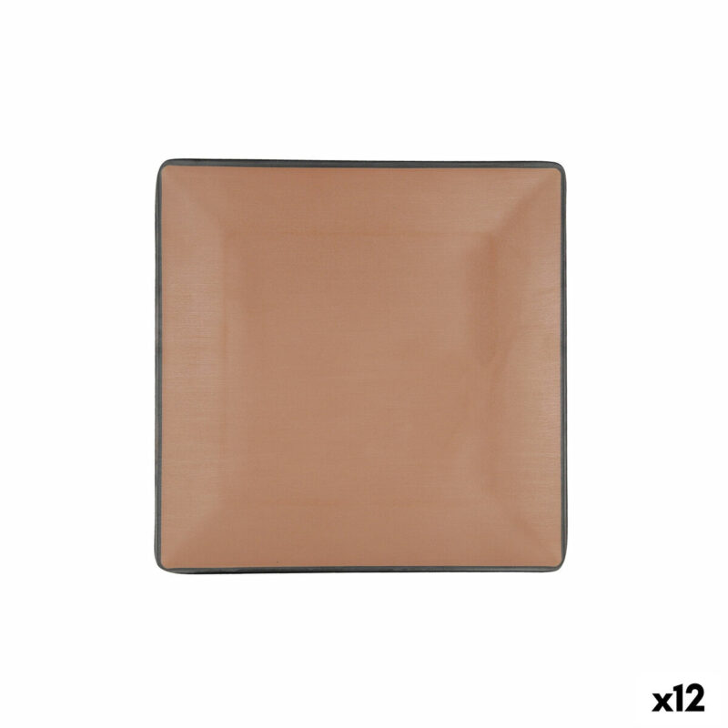 Lame plaat Bidasoa Gio 21,5 x 21,5 cm Кафяв Пластмаса Намаления и отстъпки ЧеренПетък