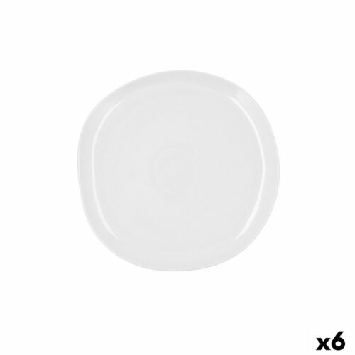 Lame plaat Ariane Earth Керамика Бял Ø 27 cm (6 броя)
