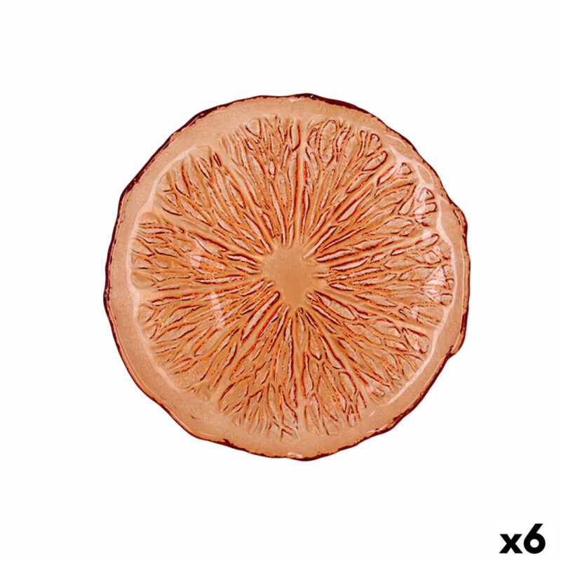 Lame plaat Quid Acid Оранжев Cтъкло 21 x 2 cm (6 броя) Намаления и отстъпки ЧеренПетък